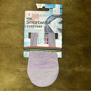NWT Smartwool Purple Eclipse Everyday No Show Socks Zero Cushion Women’s Small